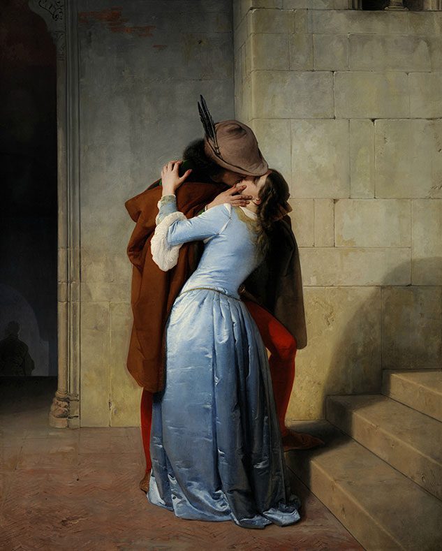 Il Bacio (di Hayez)