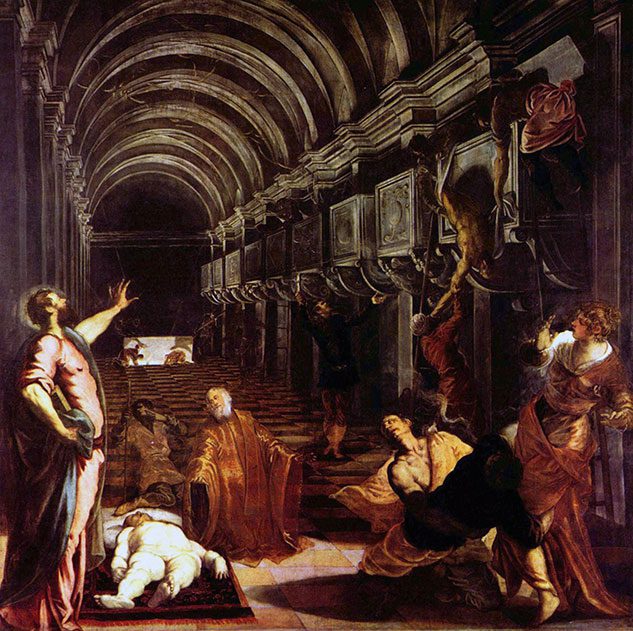 Il ritrovamento del corpo di San Marco (di Tintoretto)