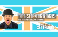 John Peter Sloan a Milano in "The best of Zelig in English"