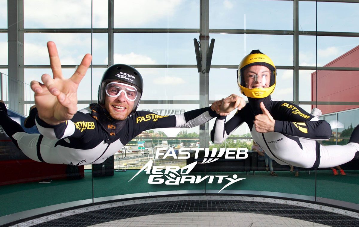 Aero Gravity a Milano, il più grande simulatore di caduta libera al mondo