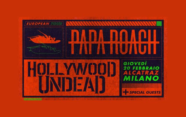 Papa Roach all'Alcatraz Milano nel 2020