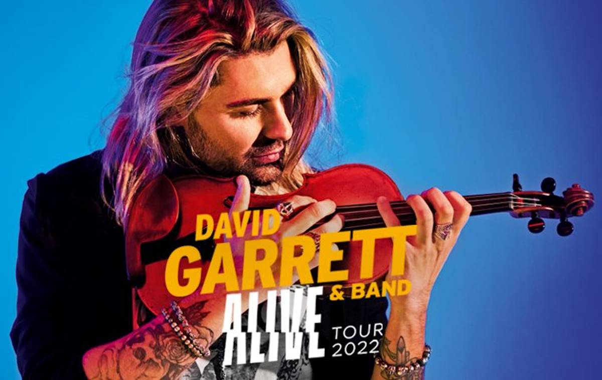  David Garrett a Milano nel 2022: data e biglietti del concerto Bildidee 