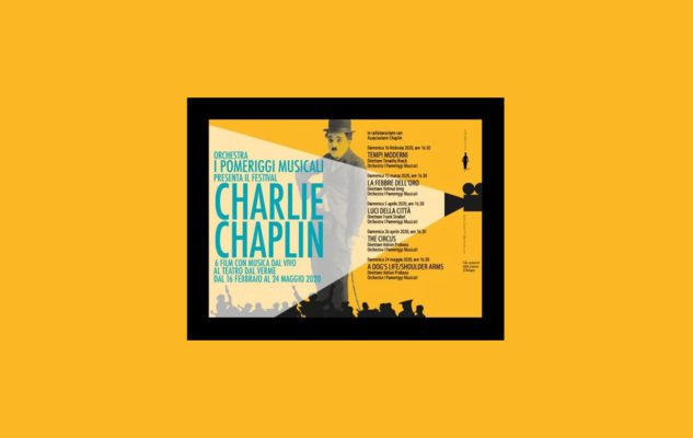 Festival Charlie Chaplin a Milano: proiezioni di film con esecuzione dal vivo delle colonne sonore