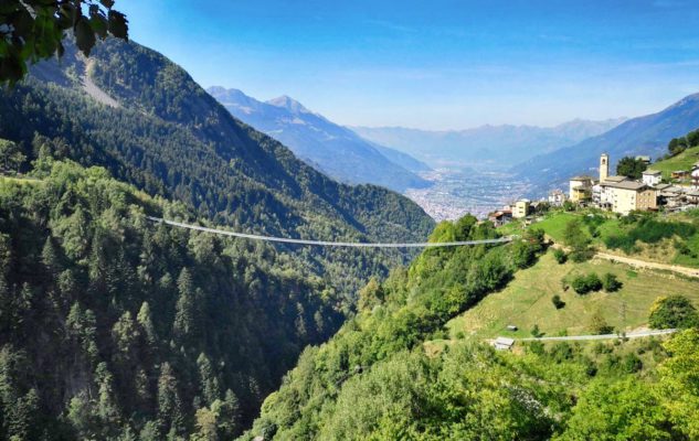 “Ponte nel Cielo”: in Lombardia il Ponte Tibetano più alto d’Europa