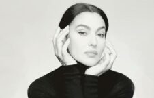 Monica Bellucci a Milano nel 2021 con "Maria Callas Lettere e Memorie"