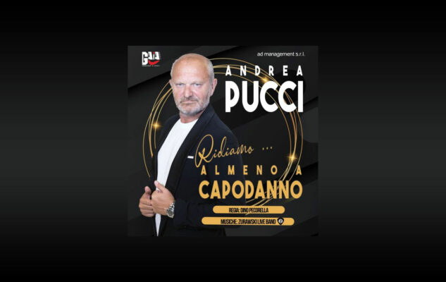 Andrea Pucci Milano Capodanno 2022 teatro
