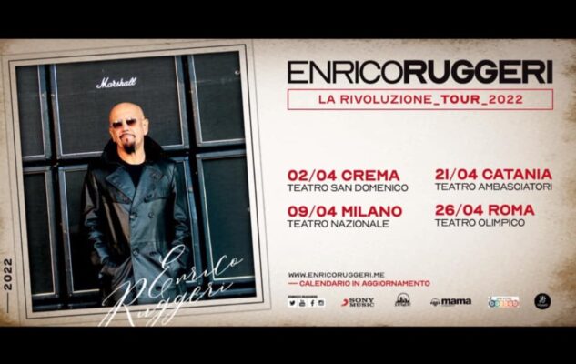Enrico Ruggeri a Milano nel 2022: data e biglietti del concerto