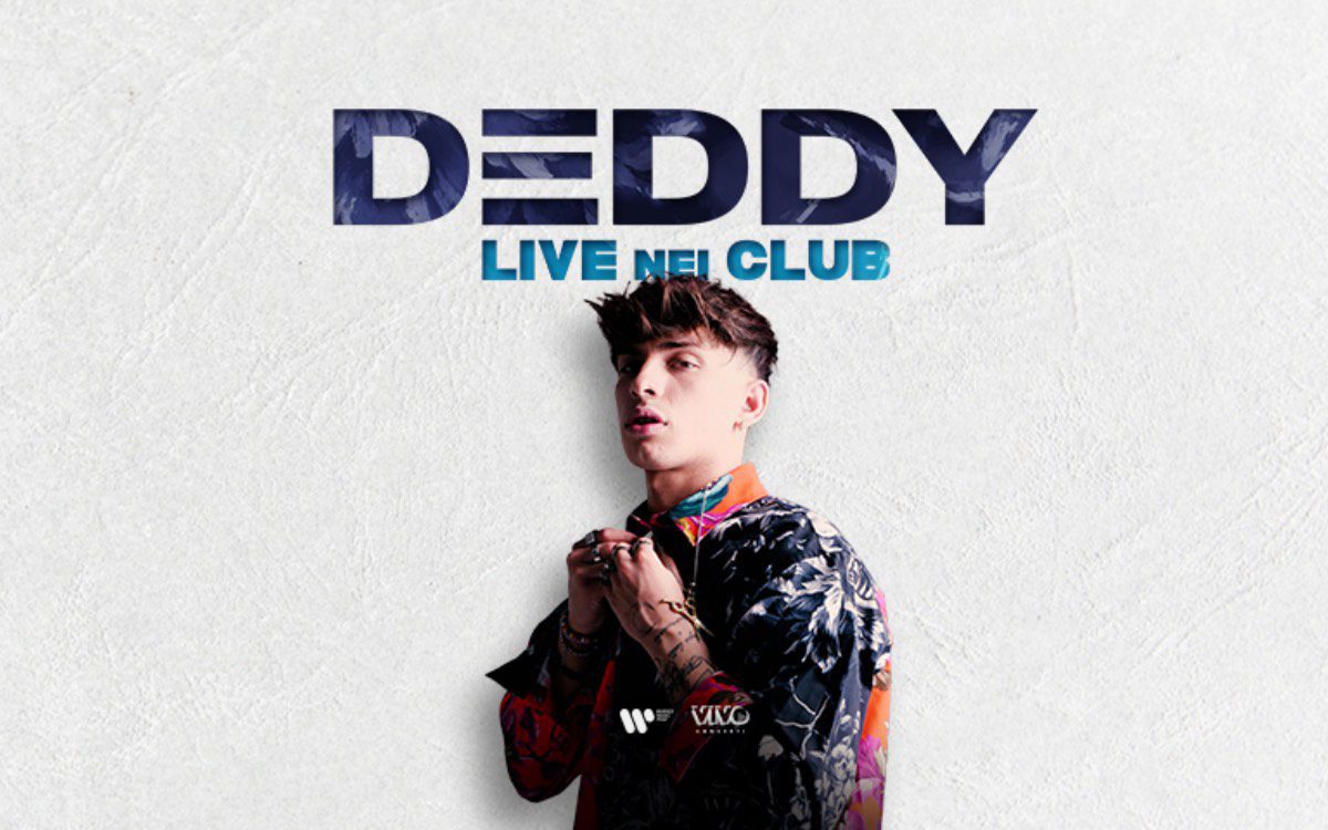 Deddy in concerto a Milano nel 2022: data e biglietti