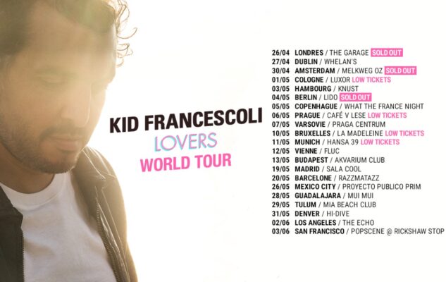 Kid Francescoli a Milano nel 2022: data e biglietti del concerto