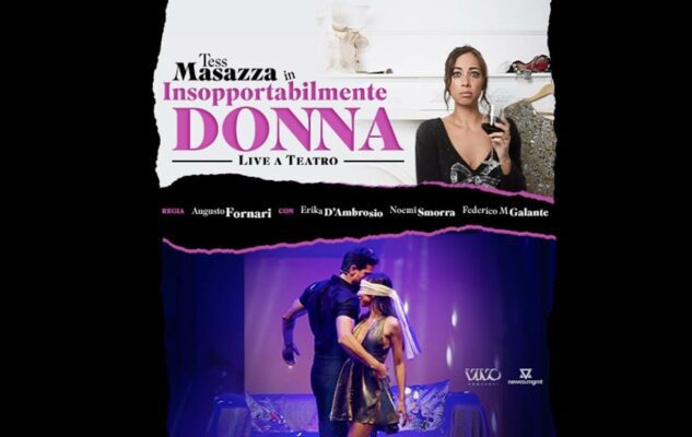 Tess Masazza a Milano nel 2022 con “Incredibilmente donna”: data e biglietti