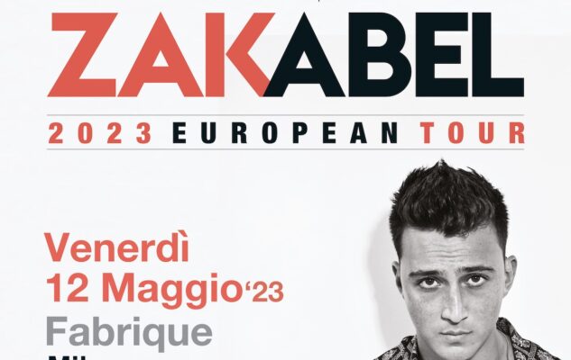 Zak Abel in concerto a Milano nel 2023: data e biglietti