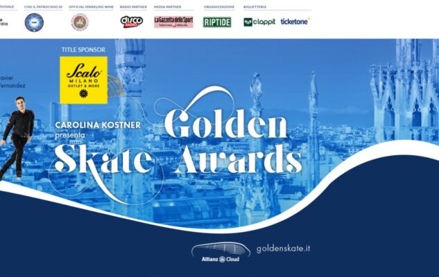 “Golden Skate Awards” a Milano nel 2022: data e biglietti dello spettacolo