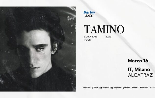Tamino in concerto a Milano nel 2023: data e biglietti