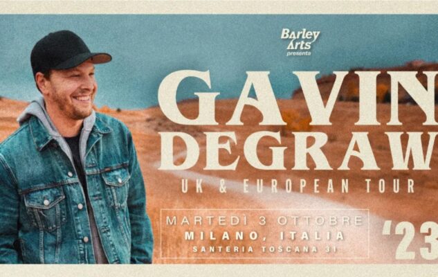 Gavin DeGraw in concerto a Milano nel 2023: data e biglietti