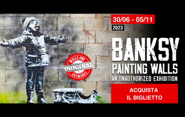 Banksy in mostra a Monza nel 2023