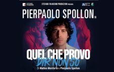 Pierpaolo Spollon a Milano nel 2023 con "Quel che provo dir non so": data e biglietti