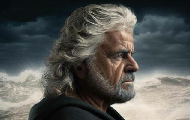 Beppe Grillo a Milano nel 2024