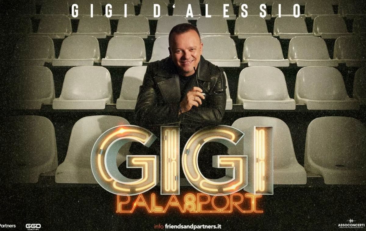 Gigi D'Alessio a Milano nel 2024