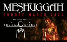 Meshuggah a Milano nel 2024 per un concerto all'Alcatraz