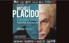 Michele Placido in "Serata d'onore" a Bollate (Milano) nel 2024