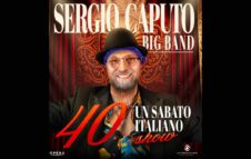 Sergio Caputo in concerto a Milano nel 2024 con "Un sabato italiano Show 40"