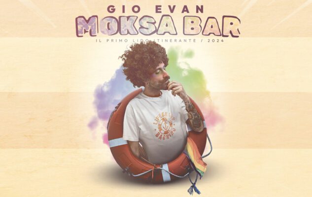 Gio Evan al Circolo Magnolia di Segrate (Milano) nel 2024 con "Moksa Bar"