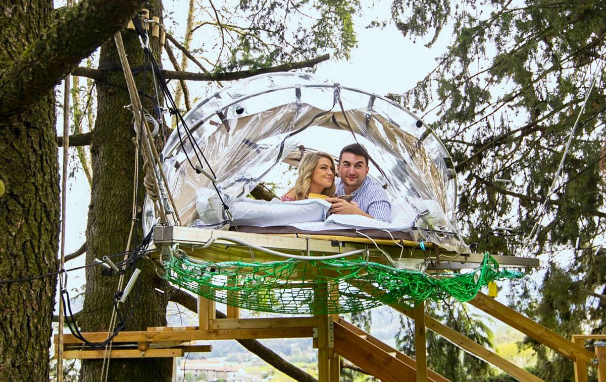 Exphera Cocoon Lombardia bubble room