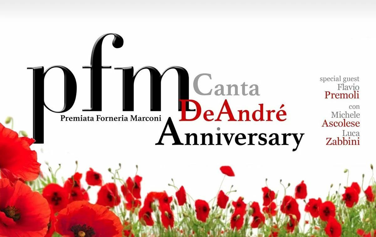 PFM Canta De André Anniversary a Milano nel 2024