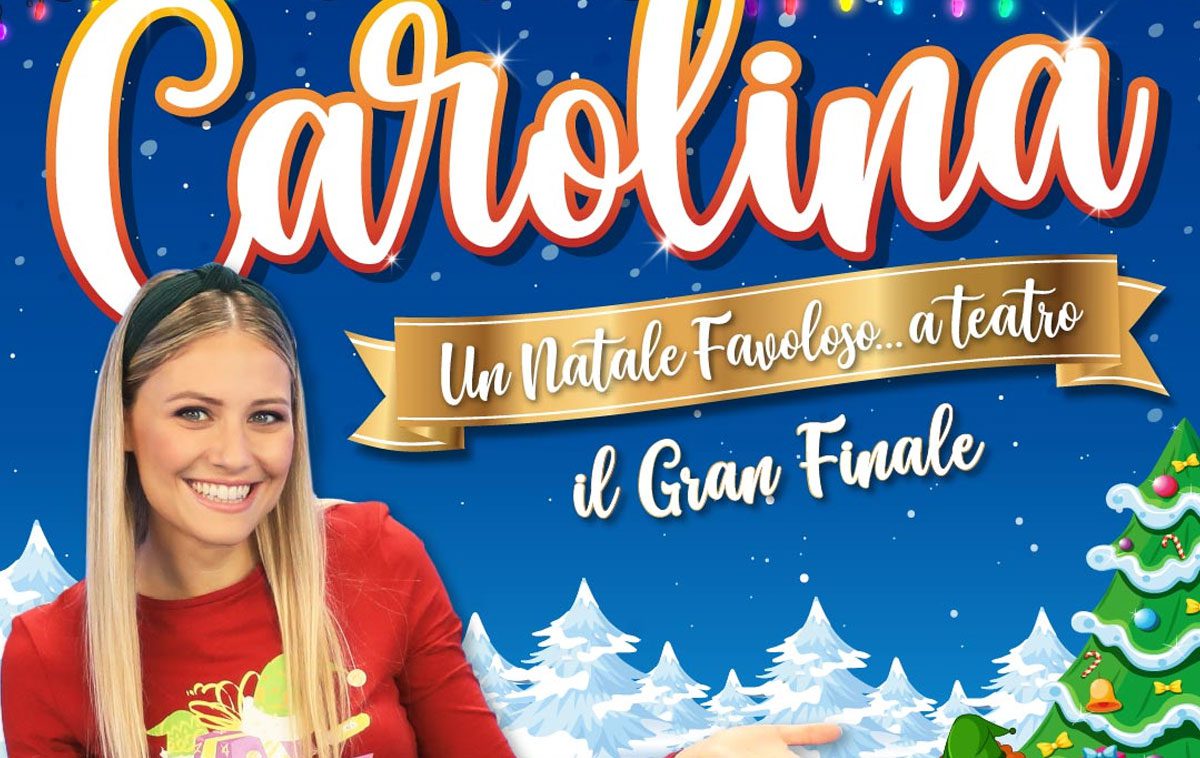 Carolina a Milano nel 2024 con Un Natale favoloso… a Teatro