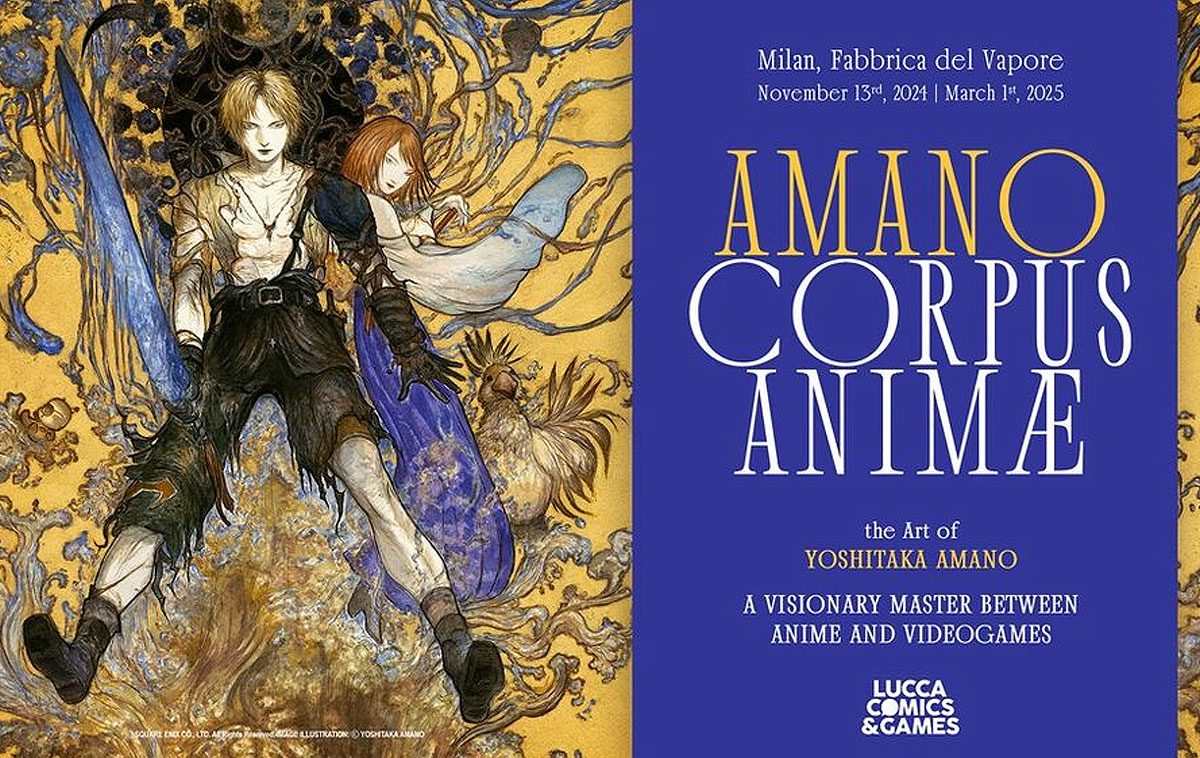 Yoshitaka Amano in mostra a Milano nel 2024/2025