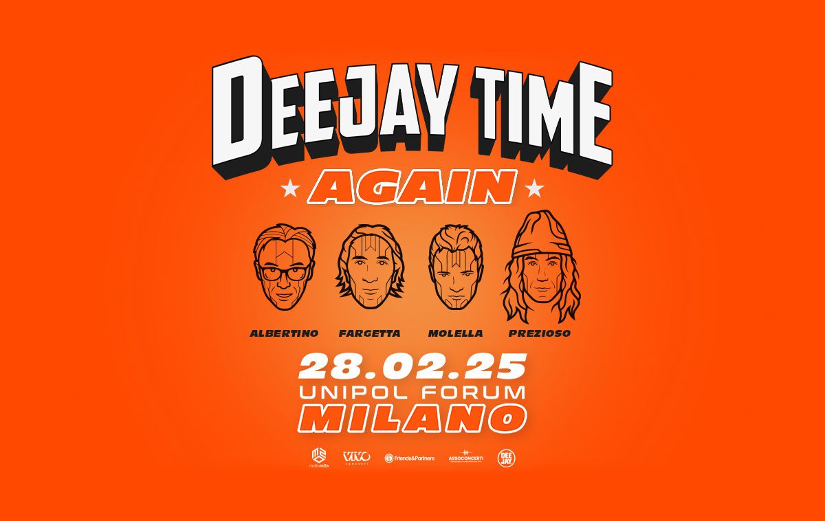 Deejay Time a Milano nel 2025