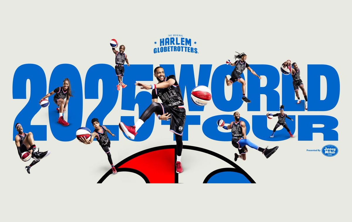 Harlem Globetrotters a Milano nel 2025