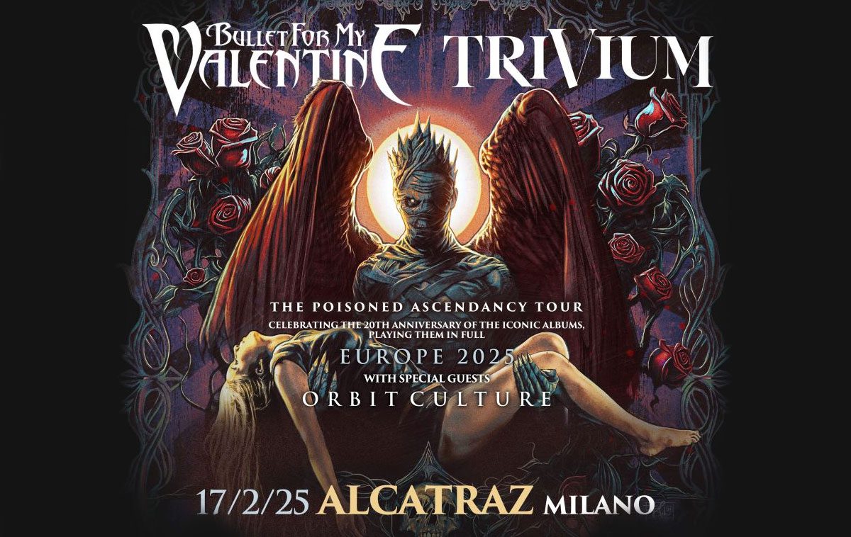 Bullet for my Valentine & Trivium a Milano nel 2025