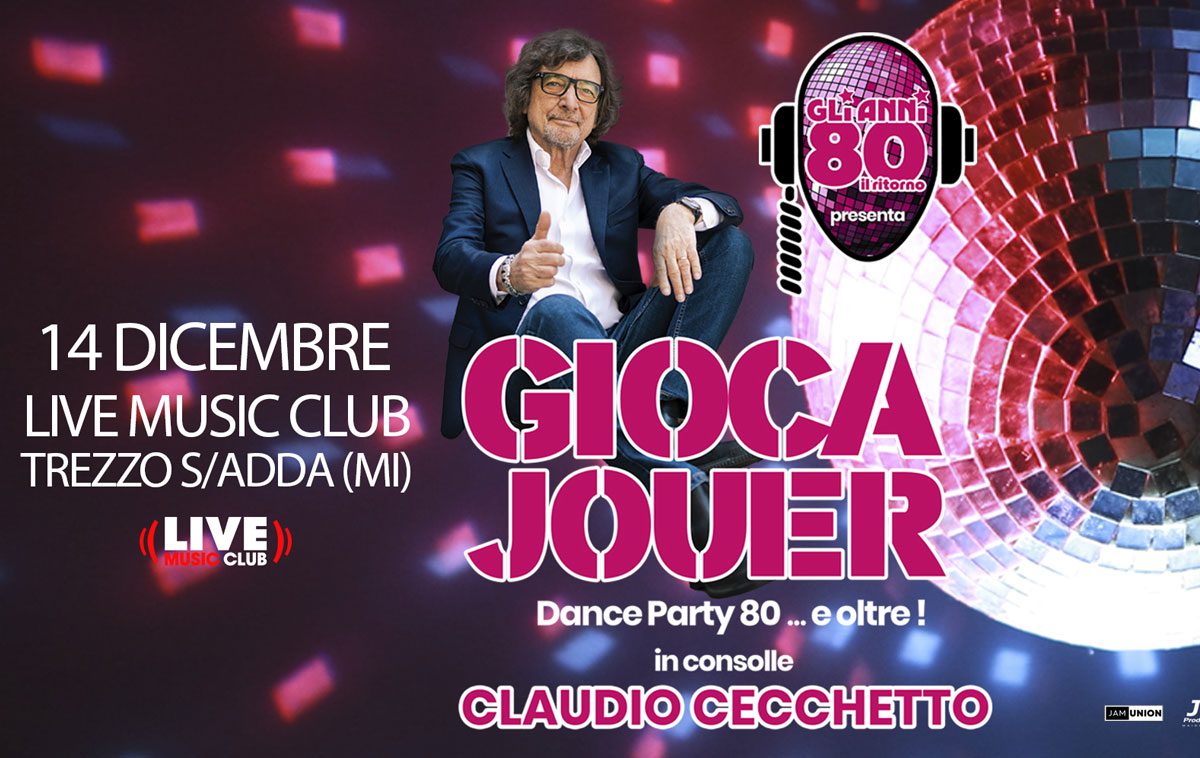 Gioca Jouer con Claudio Cecchetto in consolle
