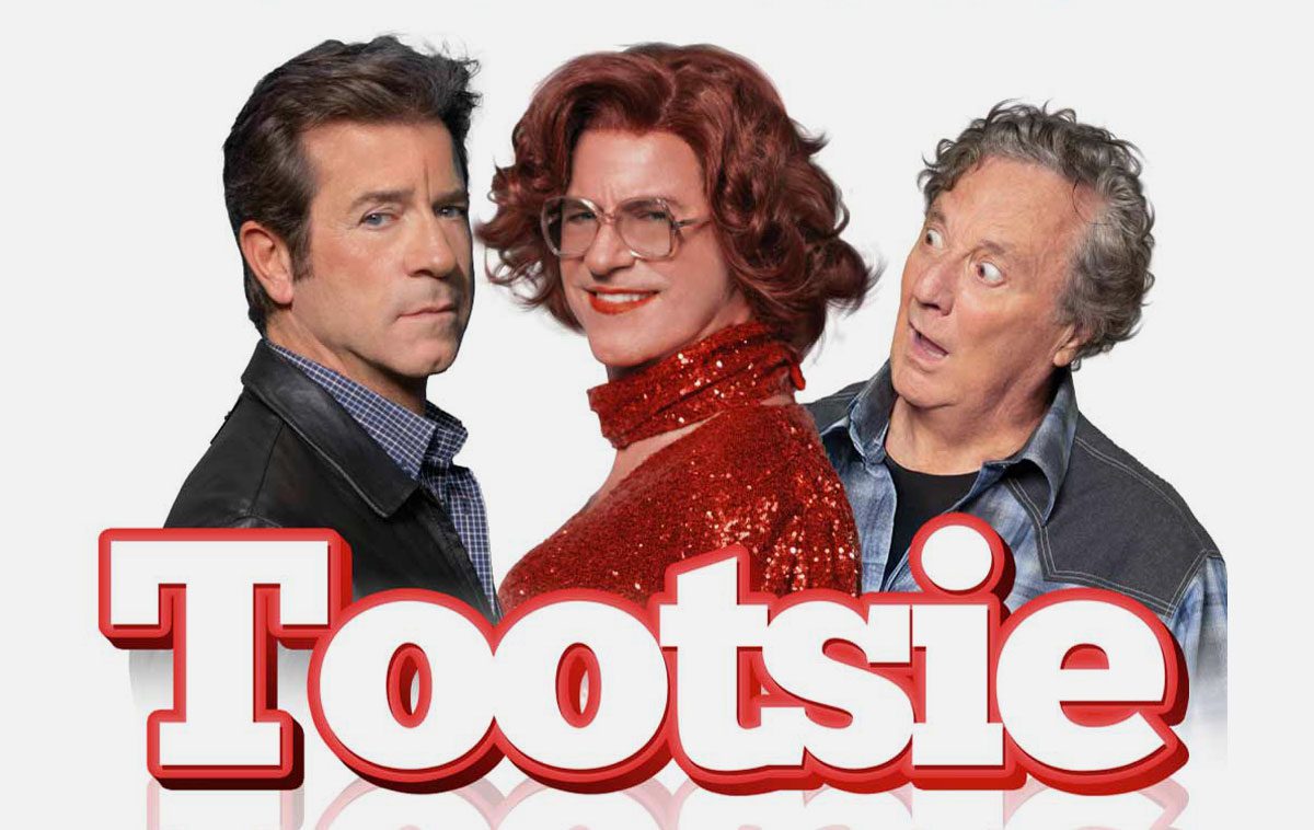 Paolo Conticini e Enzo Iacchetti a Milano nel 2024/2025 con Tootsie