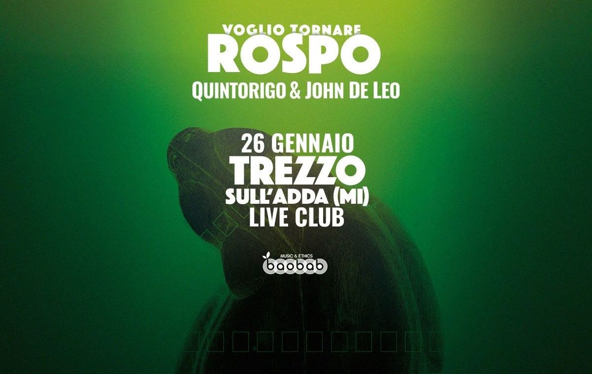 Quintorigo John De Leo Milano 2025