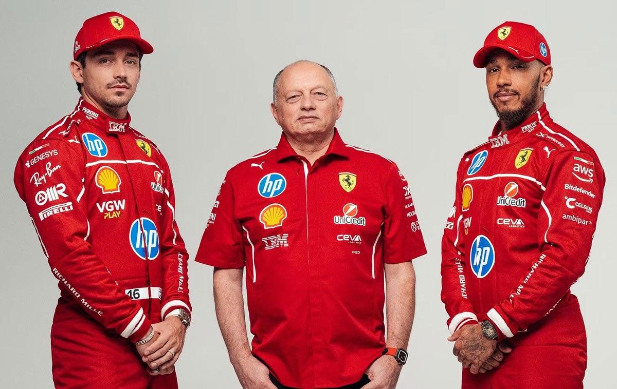 Leclerc Hamilton Milano 2025