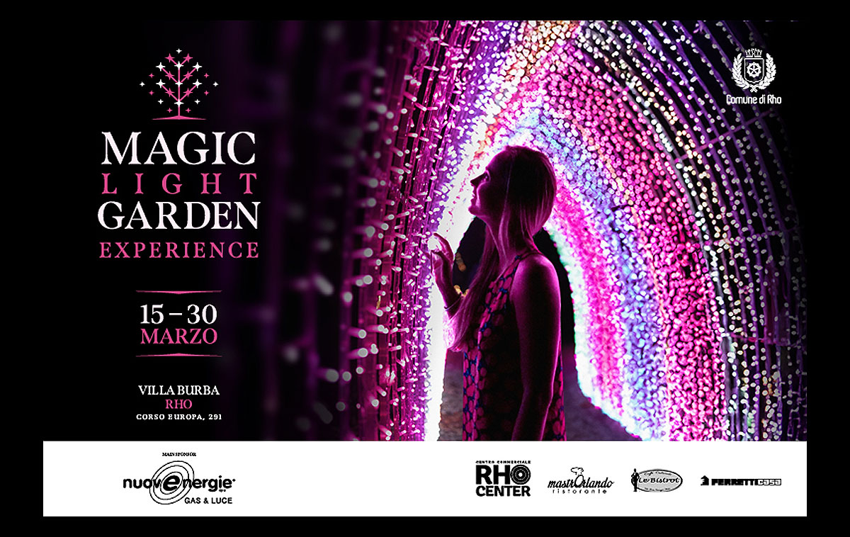 Magic Light Garden Experience Rho 2025