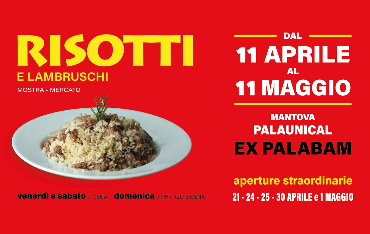Risotti e Lambruschi 2025 Mantova