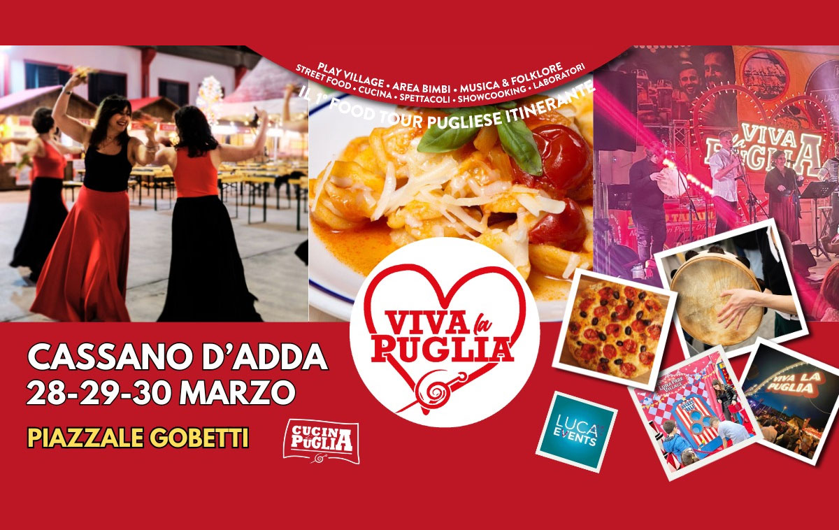 Viva la Puglia 2025 Cassano d'Adda
