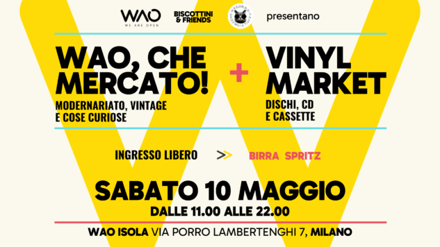 WAO che Mercato Vinyl Market Milano 2025