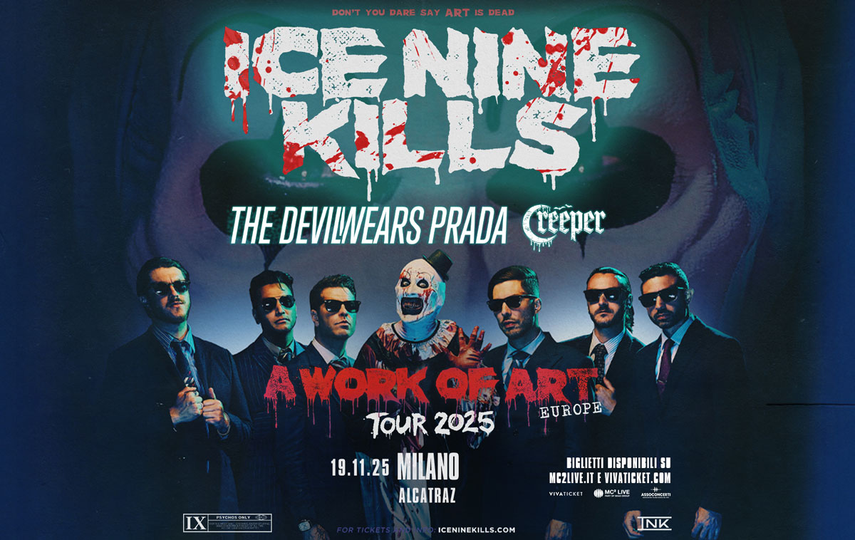 Ice Nine Kills Milano 2025