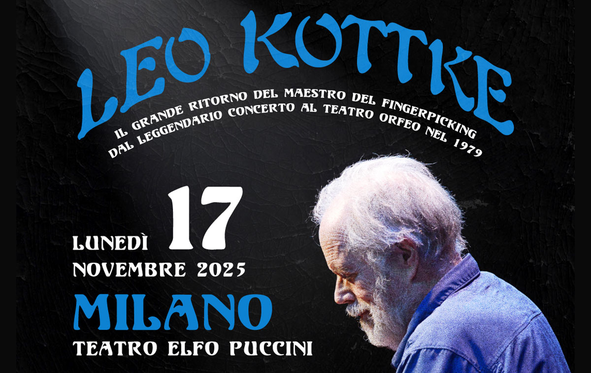 Leo Kottke Milano 2025