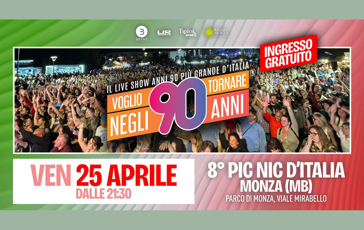 Voglio tornare negli Anni 90 Monza 2025