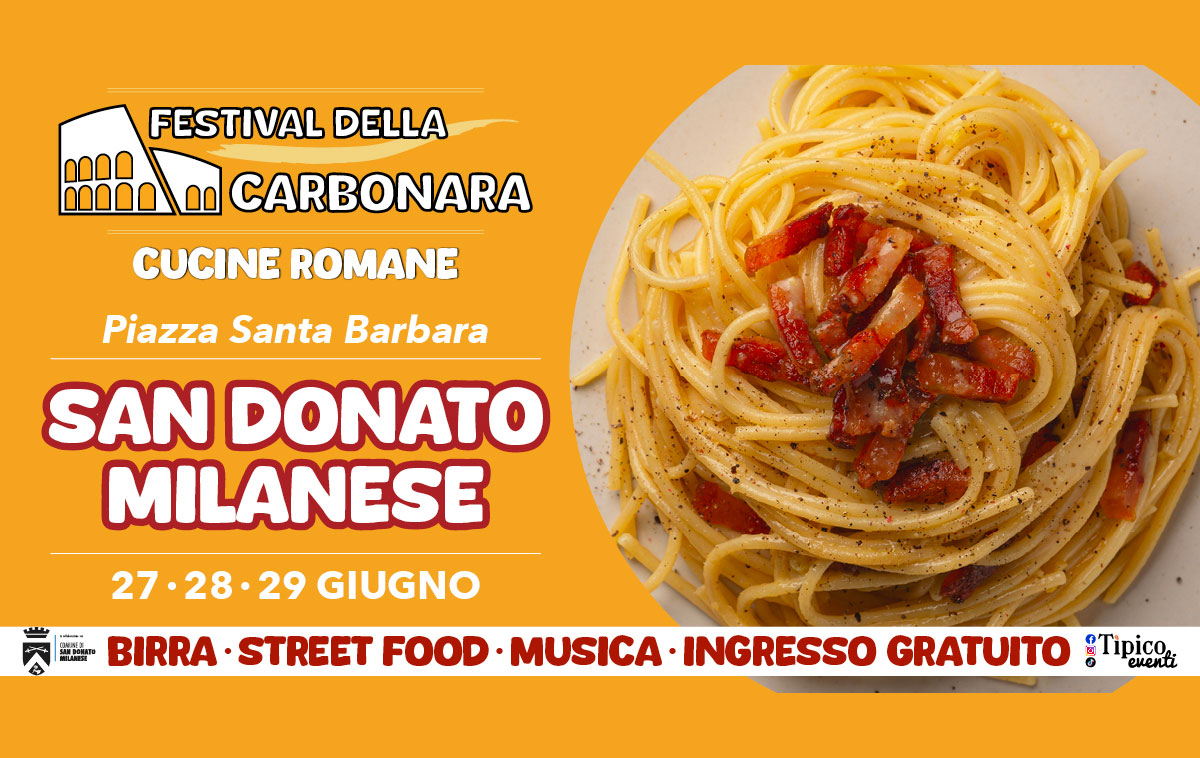 Festival della Carbonara 2025 San Donato Milanese
