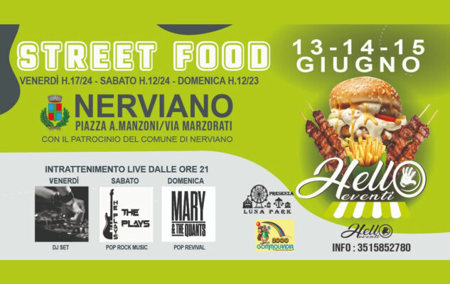 Street Food a Nerviano 2025