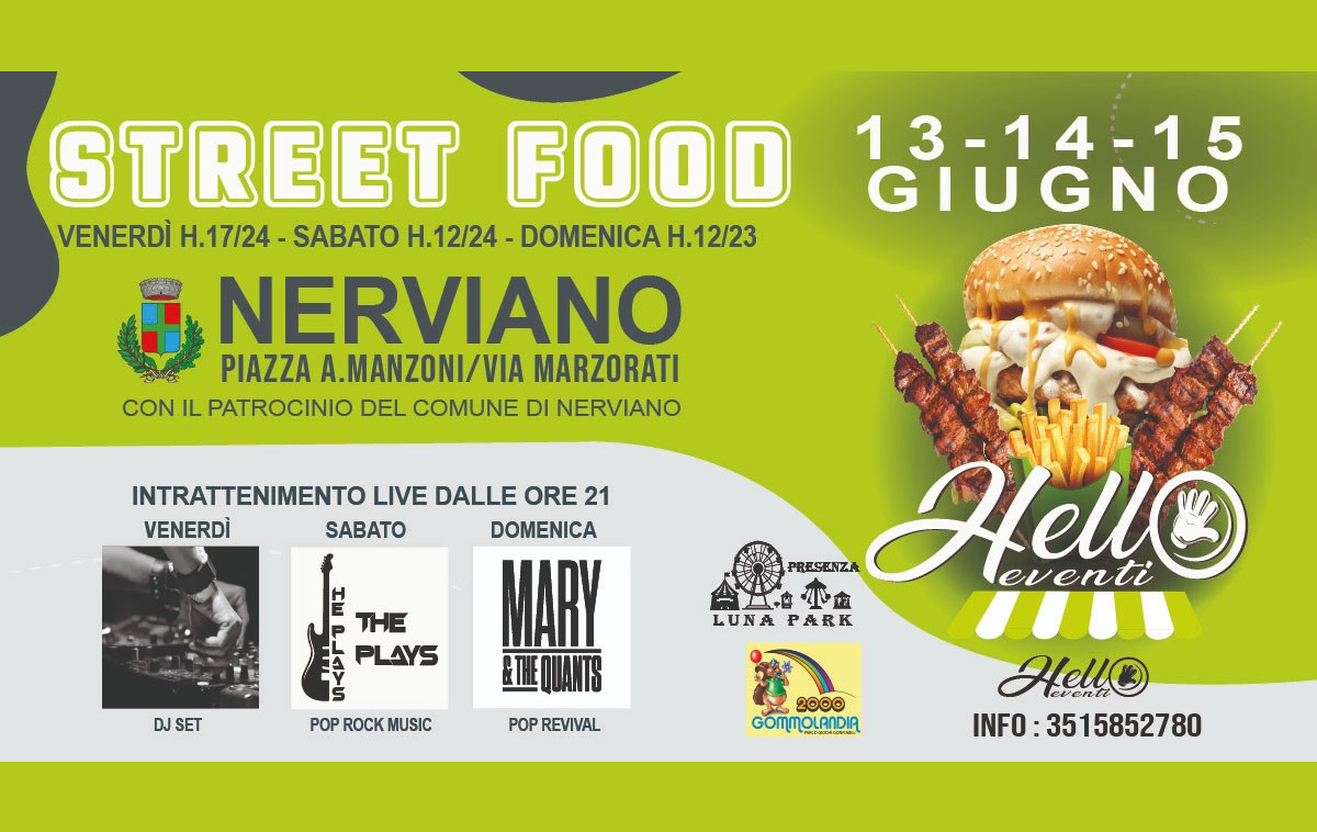 Street Food a Nerviano 2025
