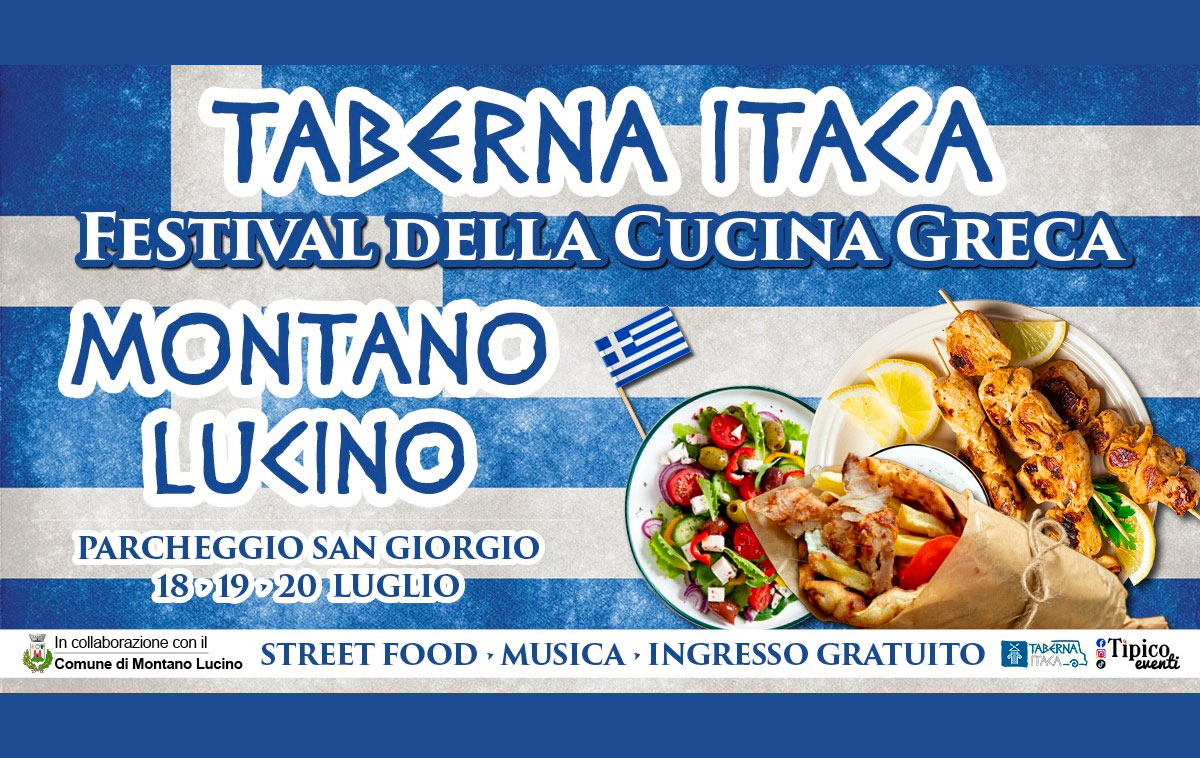 Festival della Cucina Greca 2025 - Montano Lucino