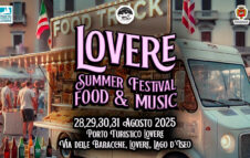 Lovere Summer Festival 2025: street food e musica sul Lago d’Iseo