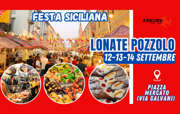 Festa Siciliana 2025 a Lonate Pozzolo